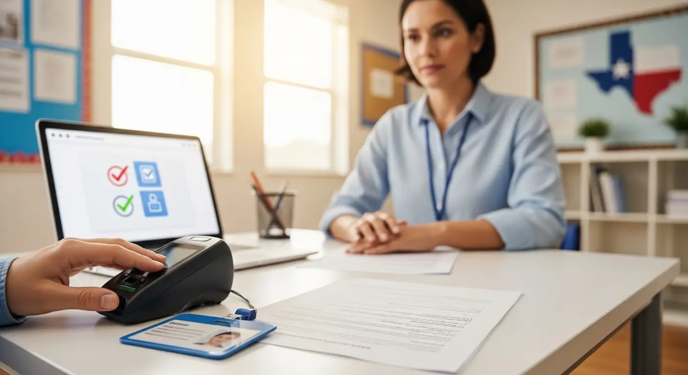 Texas Education Sector Background Checks: TEA Requirements & Fingerprinting